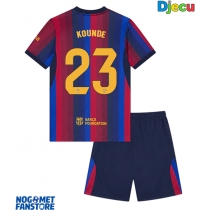Barcelona Jules Kounde #23 Domaci Dres za djecu 2026-27 Kratak Rukav (+ Kratke hlače)